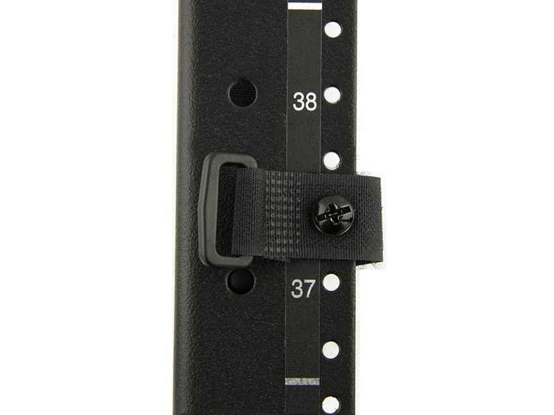 Secure Cable Ties 18 x 2 inch Heavy Duty Black Cinch Strap - 5 Pack