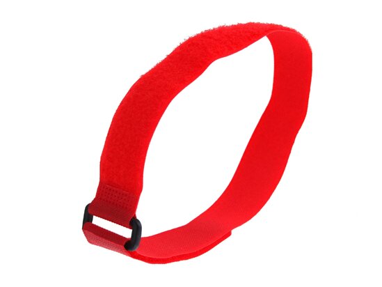 18 x 1 Inch Red Cinch Strap - 5 Pack - Secure™ Cable Ties