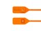 orange 13 inch standard tamper evident plastic security seal - 0 of 4