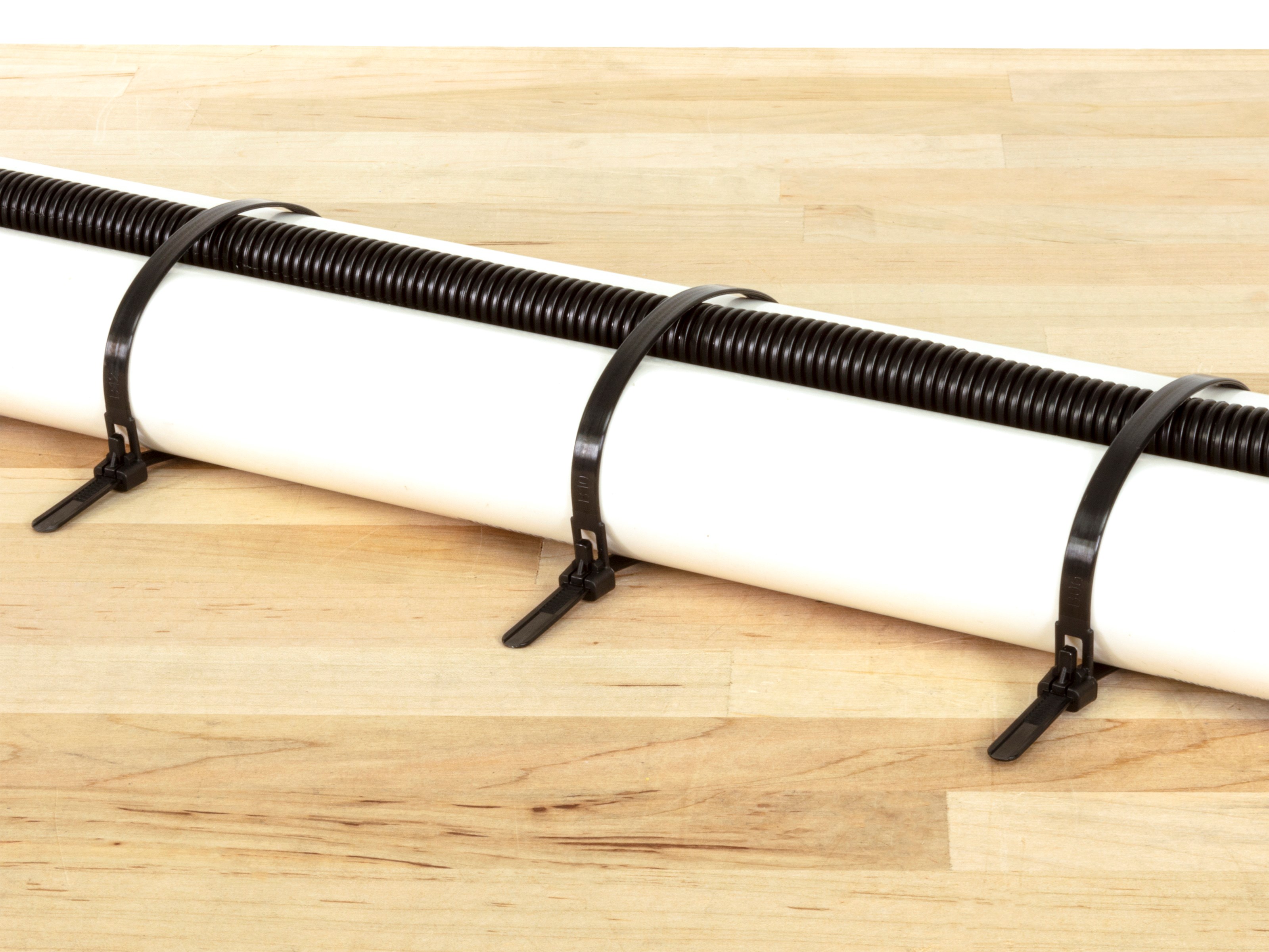 KSS Nylon 66 Black Cable Tie 2.5 x 300 mm (100 Pack) - MODDIY