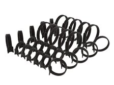 Picture of Hook & Loop Tie Wrap Variety-Pack - 6 Inch, 8 Inch, 12 Inch - 30 Pack