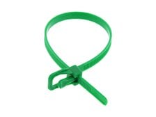 Picture of EveryTie 8 Inch Green Releasable Tie - 50 Pack