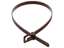 Picture of WorkTie 14 Inch Brown Releasable Tie - 50 Pack