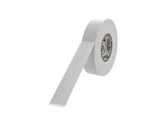 White Electrical Tape 3/4 Inch x 66 Feet - Secure™ Cable Ties