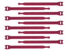 Picture of 8 Inch Fire Rated Hook and Loop Tie Wrap - 10 Pack