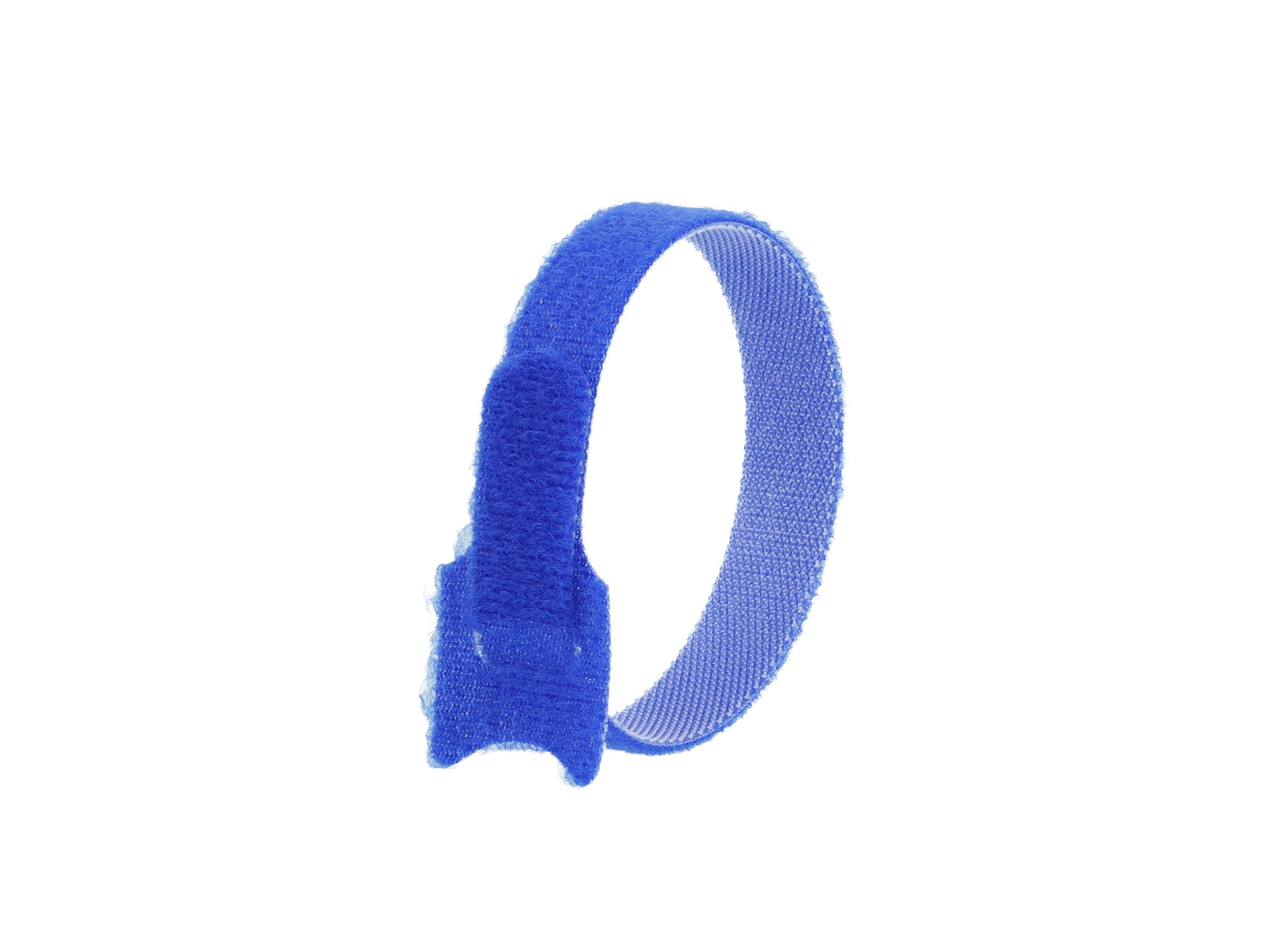 8 Inch Blue Reuseable Tie Wrap - 50 Pack - Secure™ Cable Ties