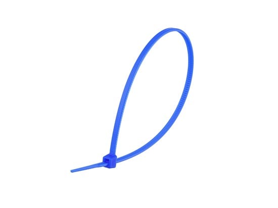 8 Inch Blue Mini Cable Tie - 100 Pack - Secure™ Cable Ties
