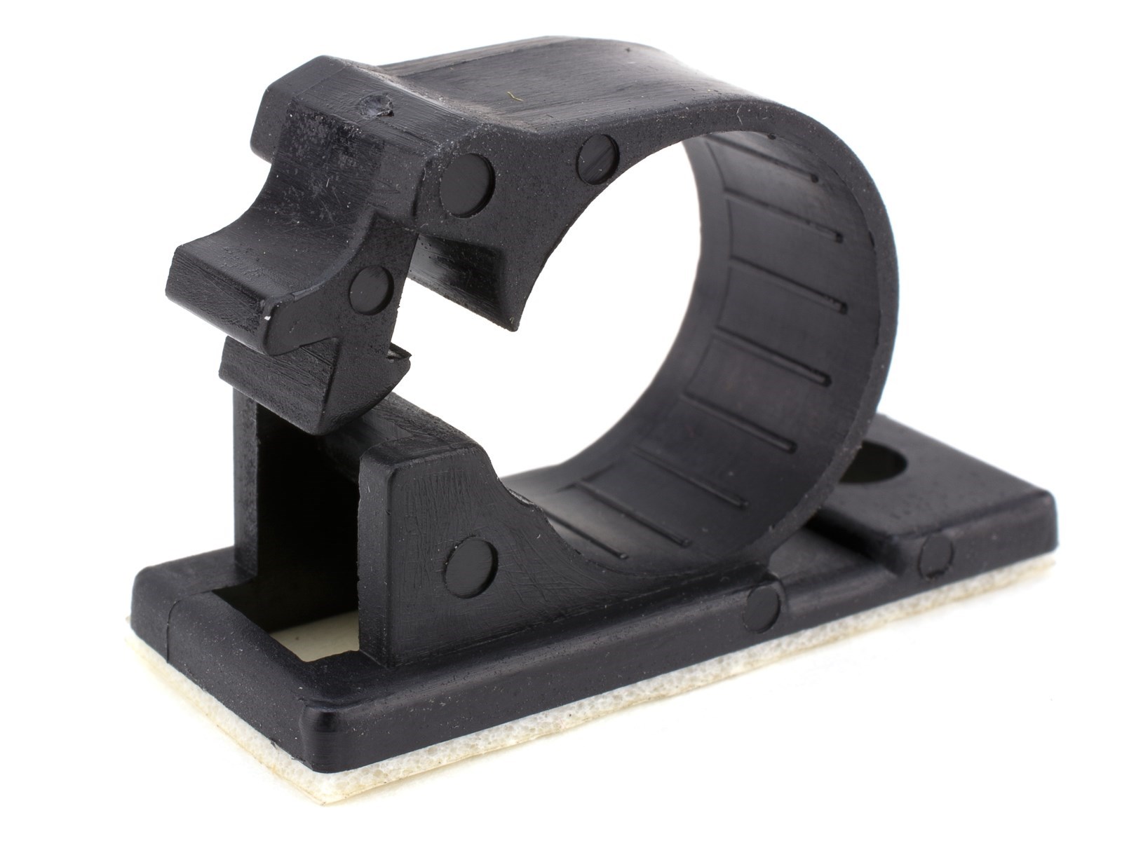 15 mm Adhesive Cable Clamp - 10 Pack 
