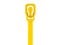Picture of EveryTie 12 Inch Yellow Releasable Tie - 100 Pack - 3 of 7