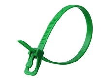 Picture of EveryTie 14 Inch Green Releasable Tie -20 Pack