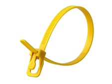 Picture of EveryTie 14 Inch Yellow Releasable Tie -20 Pack