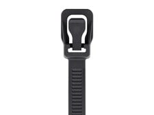 Picture of ProTie 32 Inch Black Releasable Tie - 50 Pack
