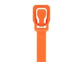 Picture of ProTie 32 Inch Fluorescent Orange Releasable Tie - 10 Pack
