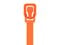 Picture of ProTie 36 Inch Fluorescent Orange Releasable Tie - 10 Pack - 0 of 8