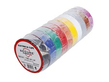 Picture of Multi-Colored Electrical Tape 3/4 Inch x 66 Feet - 10 Pack