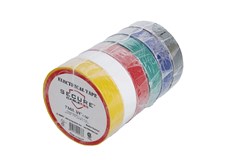 Picture of Electrical Tape -Standard PVC - 3/4" wide x 66 feet long (6 Pack, Electrician Special)